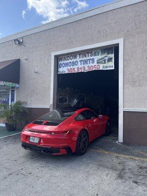 Moonroof tinted work done