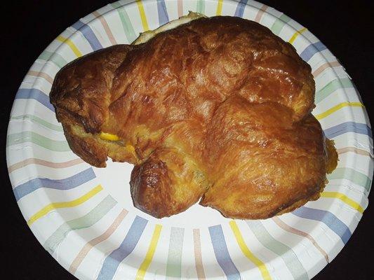 Sausage, Egg and Cheese Croissants