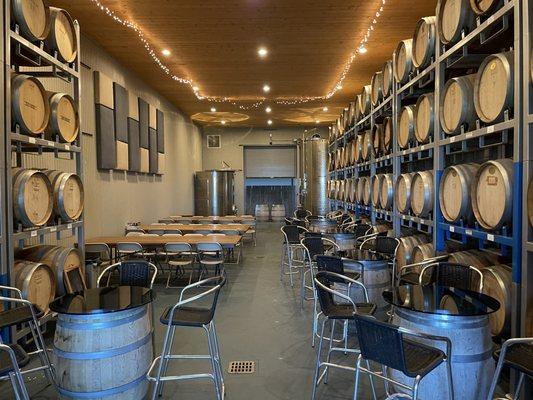 Barrel Room fine wine aging