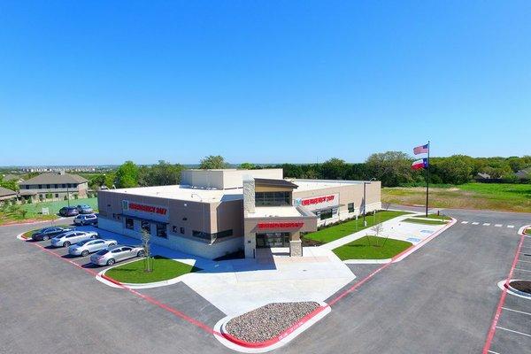 Our Emergency Center is conveniently located at Crystal Falls and Lakeline in Leander