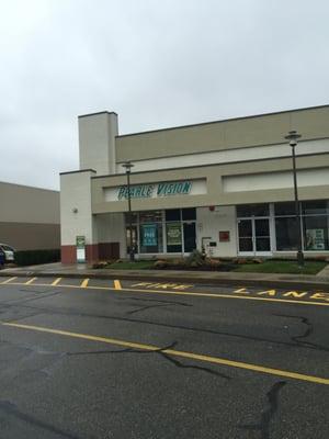 Pearle Vision of Dedham -- Dedham Mall : 300 Providence Highway, Dedham       Storefront