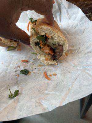 Banh Mi pork lemongrass