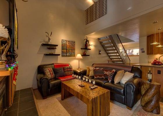 Carnelian Woods condo # 63 was absolutely awesome! Very nicely furnished contemporary mountain comfortable home.