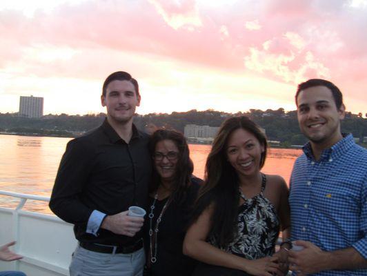 A few other of our team members during our annual company boat ride.