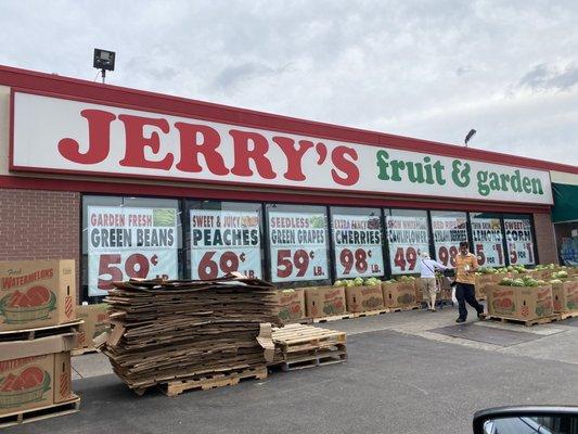 Great prices as always and Jerry's fruit market