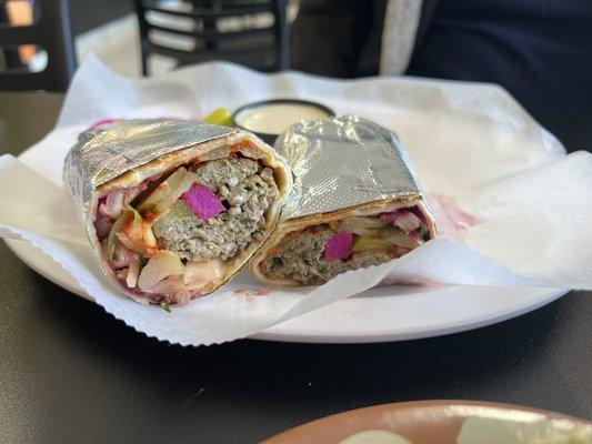 Kafta Kebab Sandwich OMG!