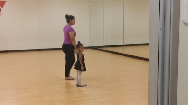 Apparently the Y does private ballet lessons.  Awesome!