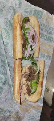 Subway sucks in general. Poor quality and crappy food