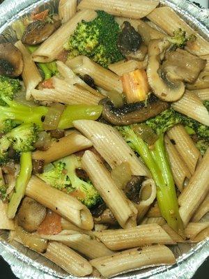 Healthy Pasta with vegetables