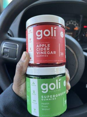 Goli Apple Cider Vinegar & Superfood Gummies ($1.25 each)