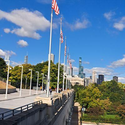 Another view of Chicago from the second level