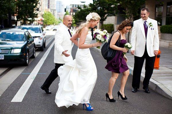 A wedding in Portland, Oregon