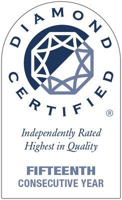 We are proud to be celebrating our fifteenth year of Diamond Certification!