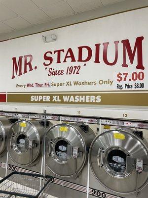 Mr. Stadium Coin Laundry & Dry Cleaning