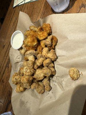 Pick 2 - Fried Mushrooms and Fried Pickles