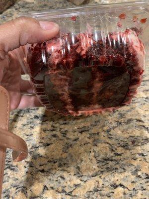 Tres Leches (wet cake) marketed as Red Velvet