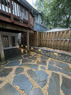 New patio