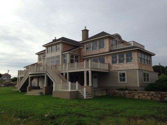 3 Hydro-Air Systems, custom ventilation and zoning installed for exceptional comfort.  What a beautiful home!