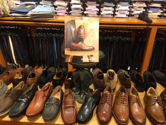 Johnston & Murphy shoes.