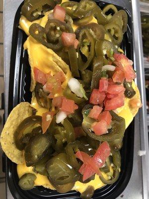 7-11 nachos never gets old.