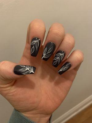 Acrylic nails, nail design