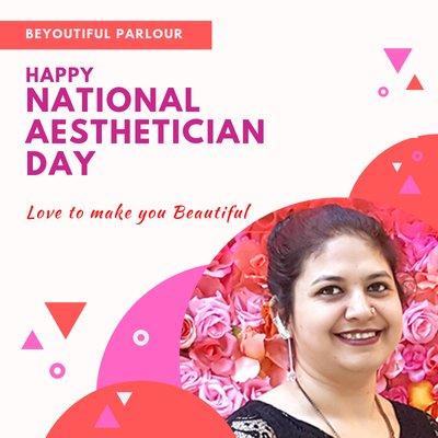 #NationalAestheticianDay! On this occasion, I wanted to say thank you to my clients for letting me serve you and make you feel beautiful!