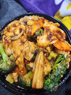 Hunan Chicken Stir Fry