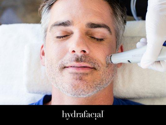 A fresh face for him. Daisi' Studio.. Custom Hydra Facial MD treatments for men. Love His Skin!