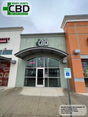 Mary Jane's CBD Dispensary is the top smoke shop on Galm Road in San Antonio neat Oak Grove Neighborhood! #CBD #Store #Vape #Shops #tobacco