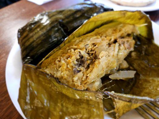 Tamal (pollo)