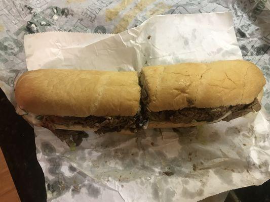 12" Monster Steak Sub