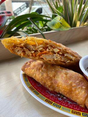 Giant egg rolls