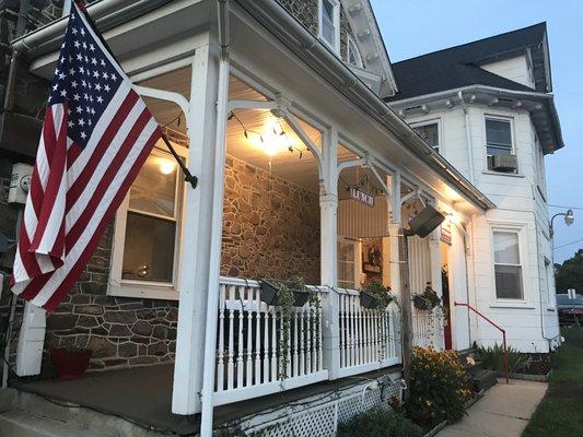 The historical charm of Main St. Coopersburg, PA..