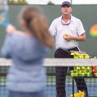 We offer year-round Tennis, Paddle-Tennis and Pickleball instruction from our professionally trained staff.