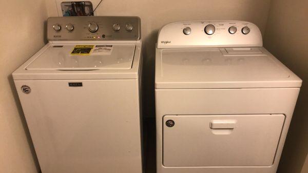 My washer and dryer!