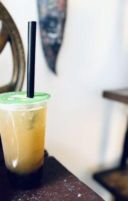 Gulp: (Simple- But Good Tasting Lychee Bubble Tea)