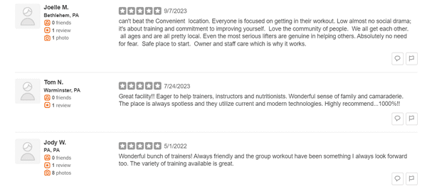 Yelp Hides all good review. Here is what people are really saying