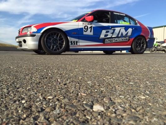 BTM Motorwerks Spec E46 Race Car.