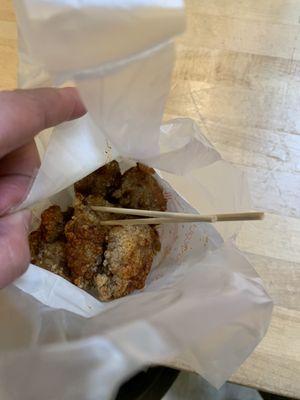 Popcorn chicken - small portion