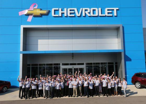 Our team of nearly 200 Detroiters are proud to support great causes, like Breast Cancer Awareness Month.