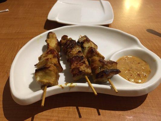 Satay, very tasty!