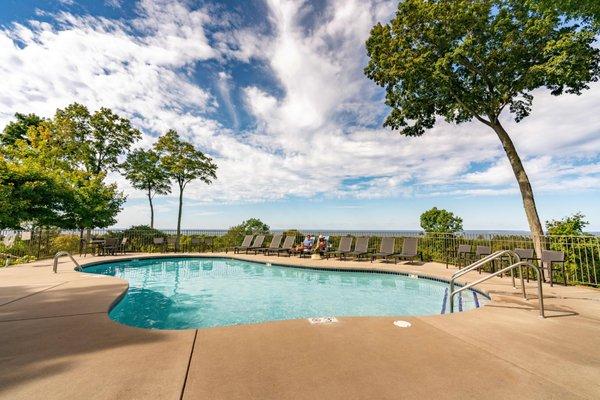 Relax by the heated outdoor pool.