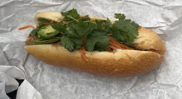 Banh Mi Tofu Hoagie