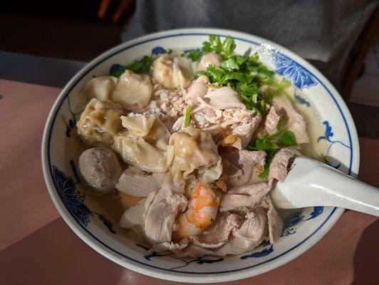 #9 Combo won ton noodle soup ($13) - 11/2024