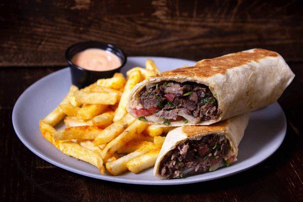 Beef Shawarma Wrap