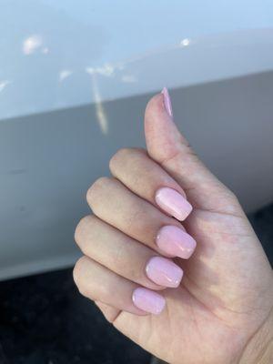 Different Shape nails. Terrible