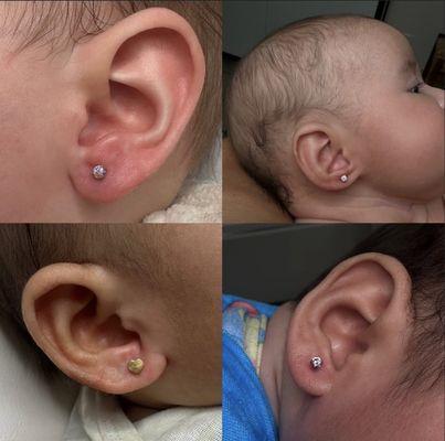 INFANT SINGLE NEEDLE PIERCING