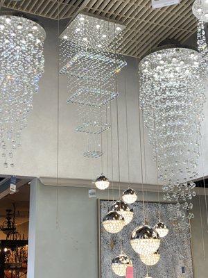 Beautiful selection of Chandeliers!