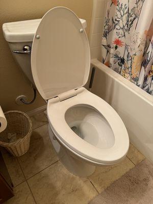 Installed new American Standard comfort height toilets.