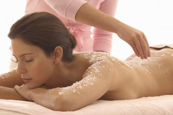 Salt scrubs and Body Treatments.